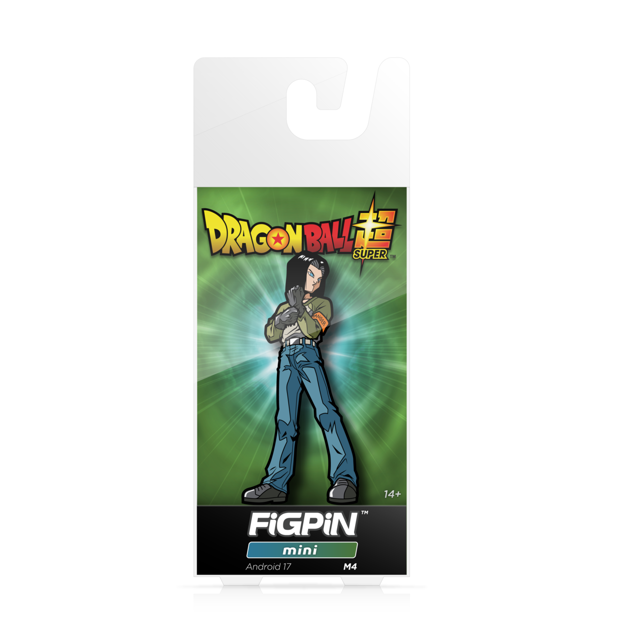 Dragon Ball Super: FiGPiN Mini Enamel Pin Android 17 [M4] - Fugitive Toys