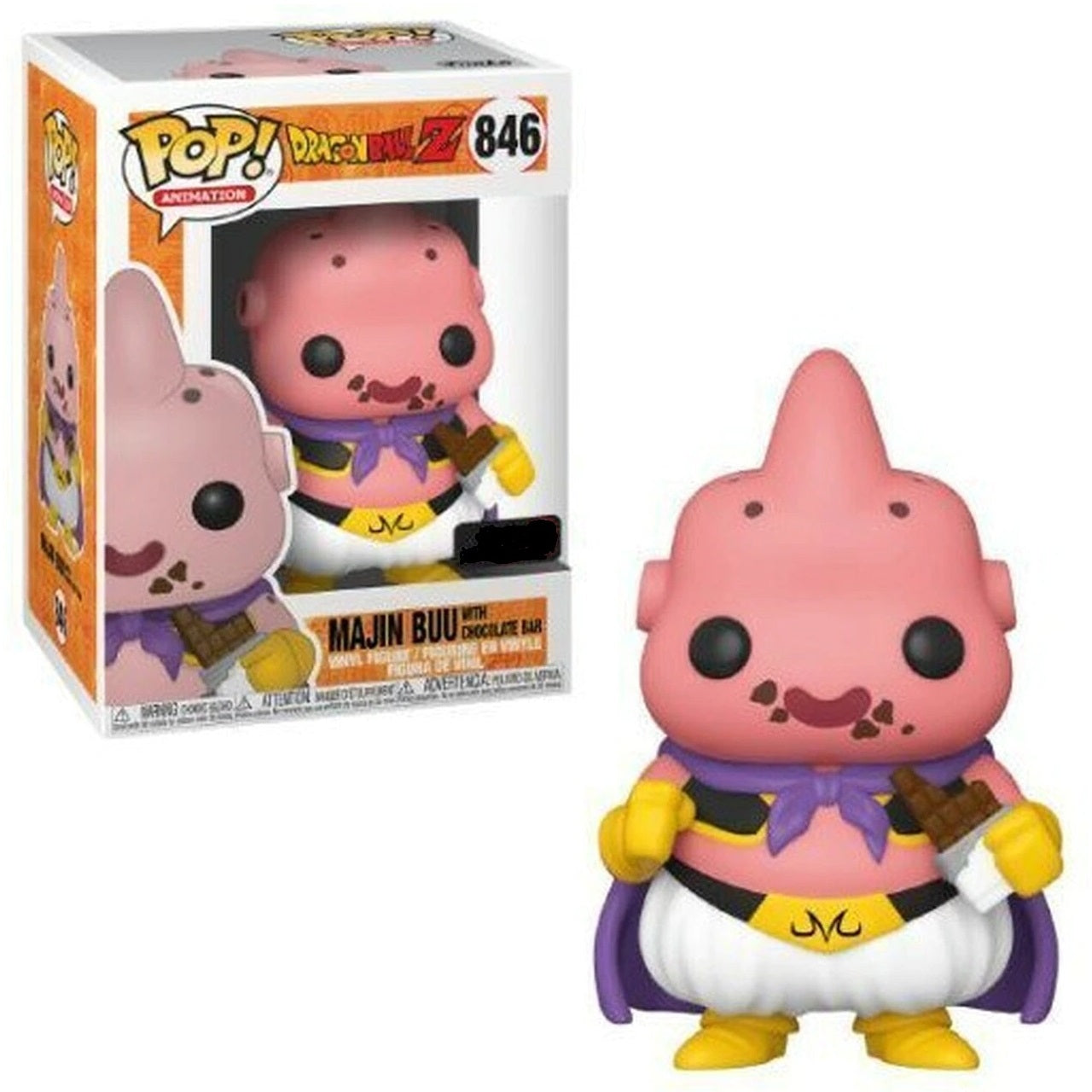 Dragon Ball Z Pop! Vinyl Figure Majin Buu with Chocolate Bar [846] - Fugitive Toys