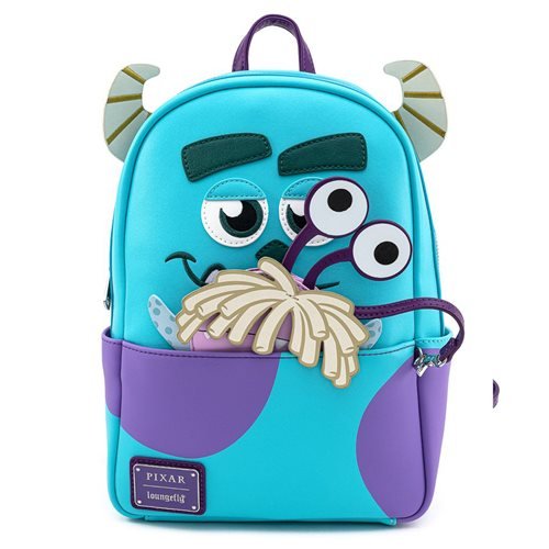 Loungefly x Disney Pixar Monsters Inc Sulley with Boo Coin Pouch Mini Backpack - Fugitive Toys