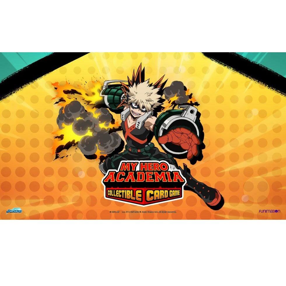 My Hero Academia Collectible Card Game Playmat - Katsuki Bakugo - Fugitive Toys