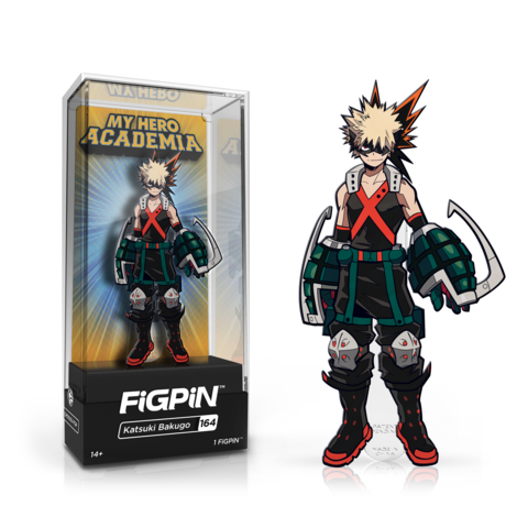 My Hero Academia: FiGPiN Enamel Pin Katsuki Bakugo [164] - Fugitive Toys