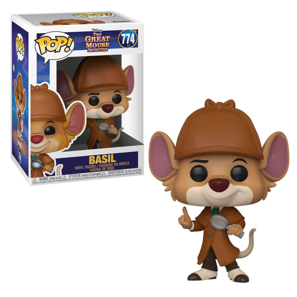 Disney Pop! Vinyl Great Mouse Detective Basil [774] - Fugitive Toys