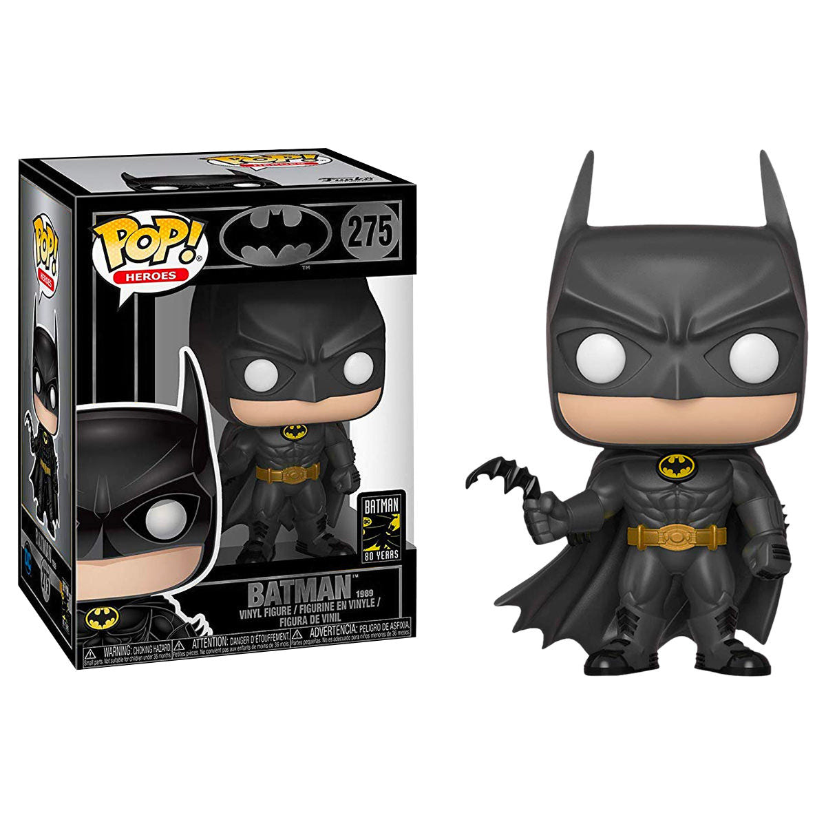 Batman 80th Pop! Vinyl Figure Batman (1989) [275] - Fugitive Toys