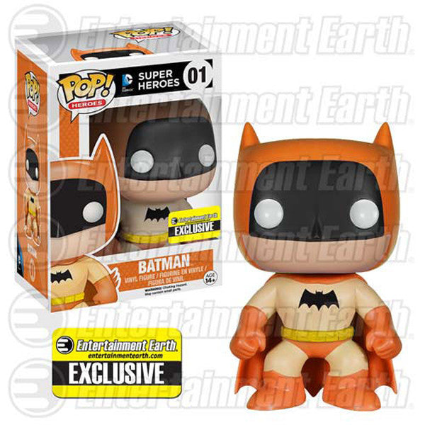 DC Universe Pop! Vinyl Figure Orange Batman 75th Anniversary Rainbow [Entertainment Earth Exclusive] - Fugitive Toys