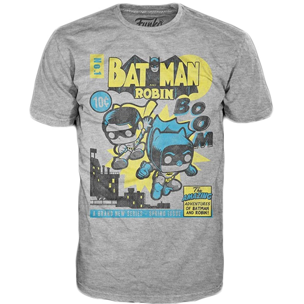 DC Pop! Tees Batman and Robin - XXL - Fugitive Toys