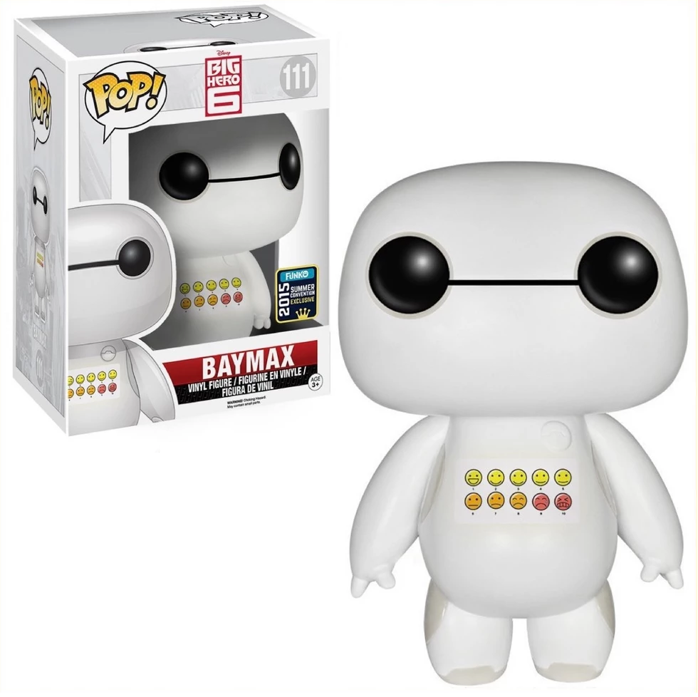 Disney Pop! Vinyl Figure Baymax Emoticon [6-Inch] [Exclusive] [111] - Fugitive Toys