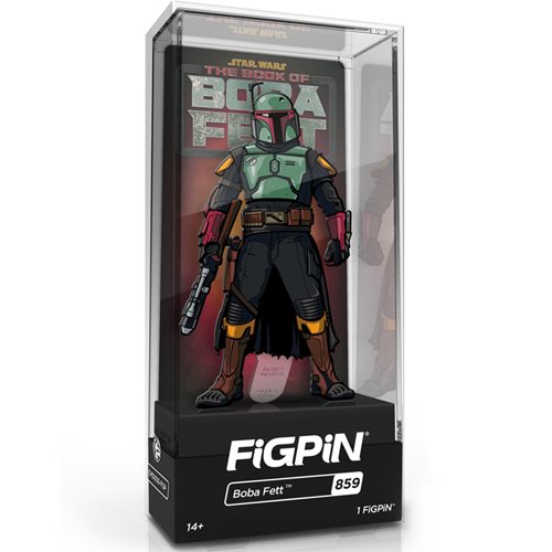 Star Wars The Book of Boba Fett: FiGPiN Enamel Pin Boba Fett [859] - Fugitive Toys