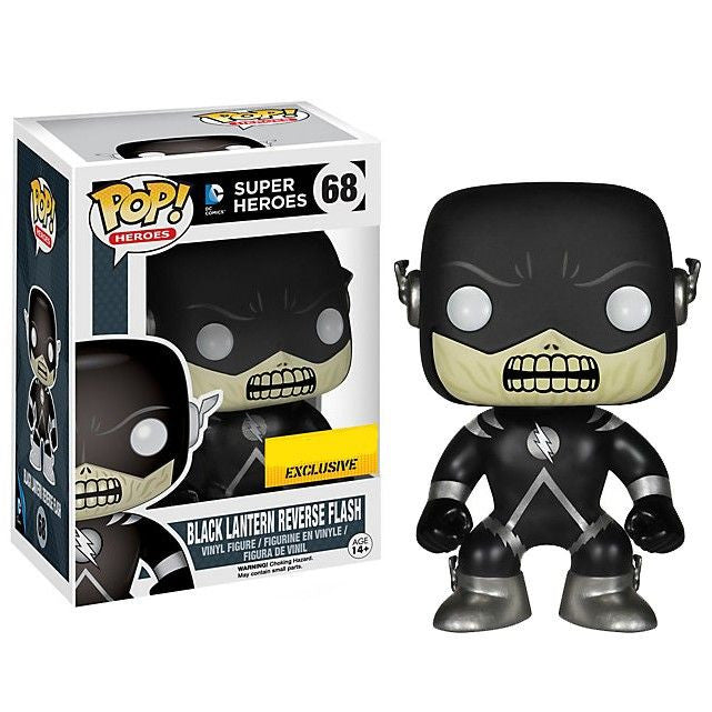 DC Universe Pop! Vinyl Figure Black Lantern Reverse Flash [Exclusive] [68] - Fugitive Toys