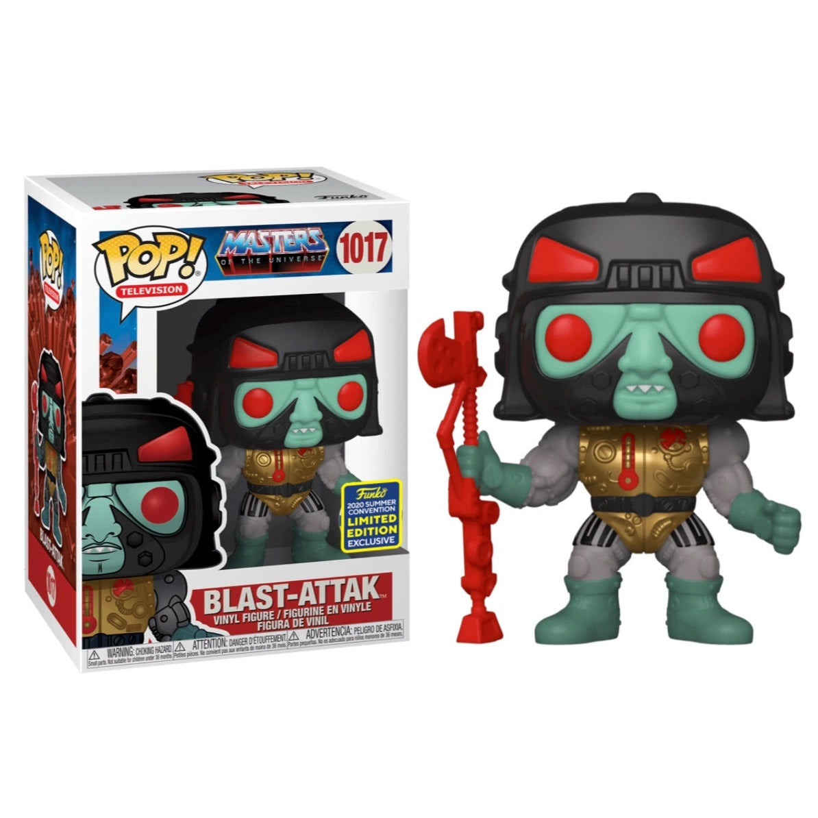 Masters of the Universe Pop! Vinyl Figure Blast-Attak (2020 SDCC Shared) [1017] - Fugitive Toys