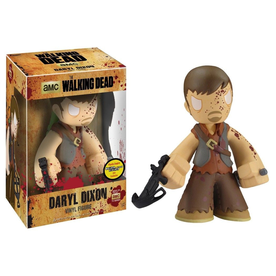 The Walking Dead 7-Inch Vinyl Figure Bloody Daryl Dixon [Plastic Empire Exclusive] - Fugitive Toys