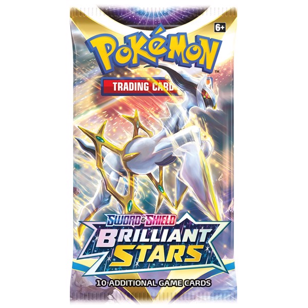 Pokemon TCG Sword & Shield Brilliant Stars Booster Pack - Fugitive Toys