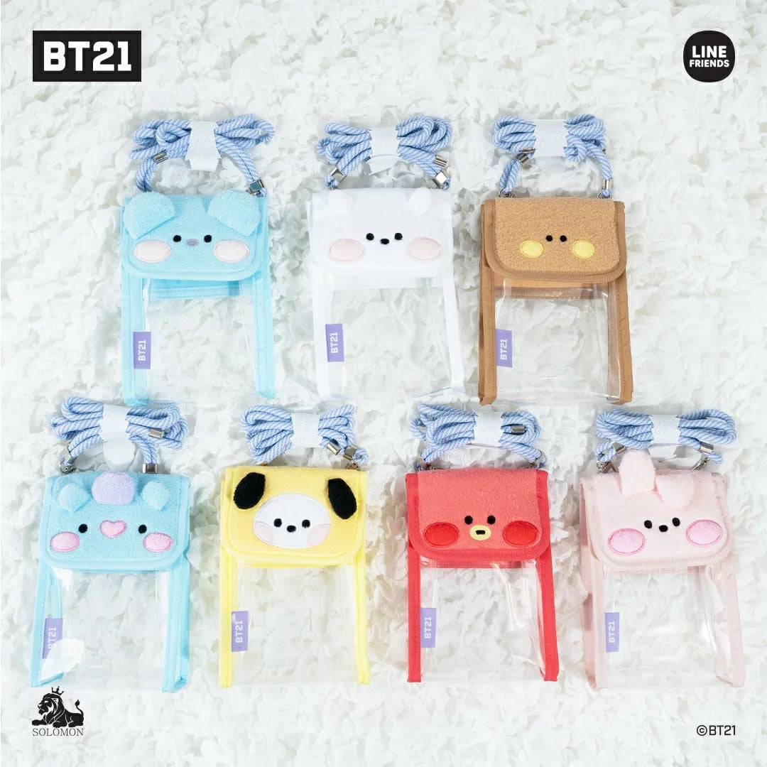 BT21 Minini Clear PVC Bag - Chimmy - Fugitive Toys