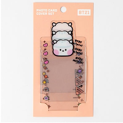 BT21 Photo Card Cover Set - RJ - Fugitive Toys