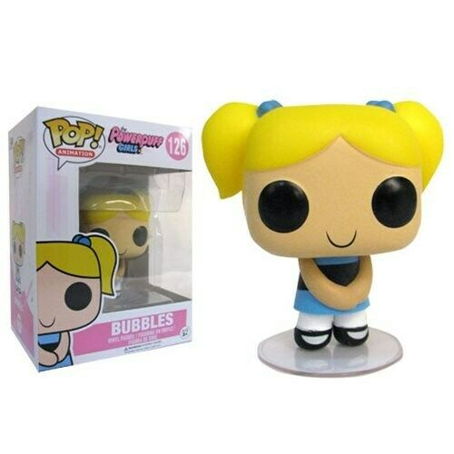 The Powerpuff Girls Pop! Vinyl Figure Bubbles [126] - Fugitive Toys