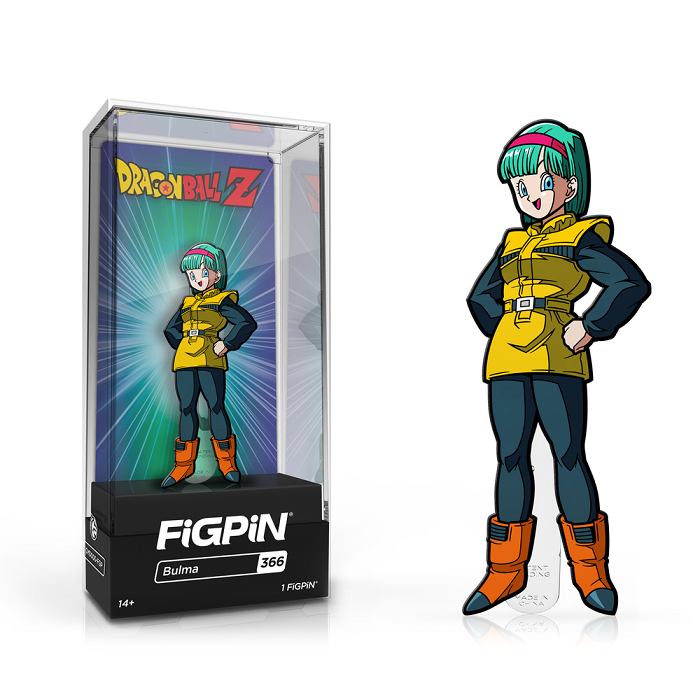 Dragon Ball Z: FiGPiN Enamel Pin Bulma [366] - Fugitive Toys