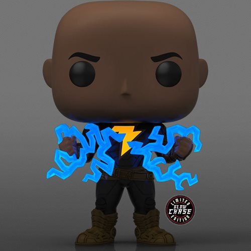 DC Black Adam Pop! Vinyl Figure Black Adam (Lightning Glow Chase) [1232] - Fugitive Toys