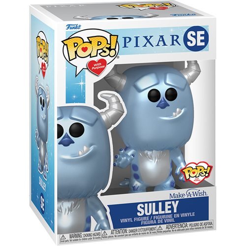 Disney Pop! Vinyl Figure Make a Wish Sulley Metallic - Fugitive Toys