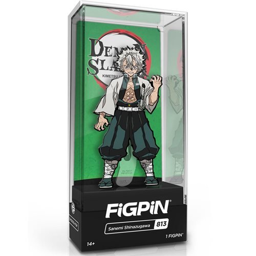 Demon Slayer: FiGPiN Enamel Pin Sanemi Shinazugawa [813] - Fugitive Toys