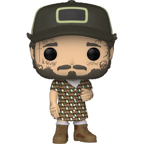 Rocks Pop! Vinyl Figure Post Malone Sundress [254] - Fugitive Toys