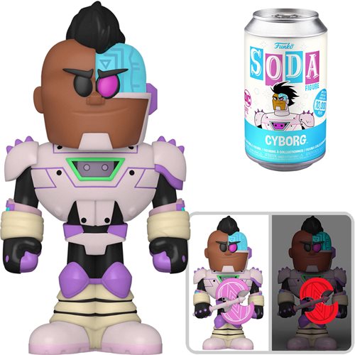 Funko Vinyl Soda Figure: DC Teen Titans Go! Cyborg - Fugitive Toys