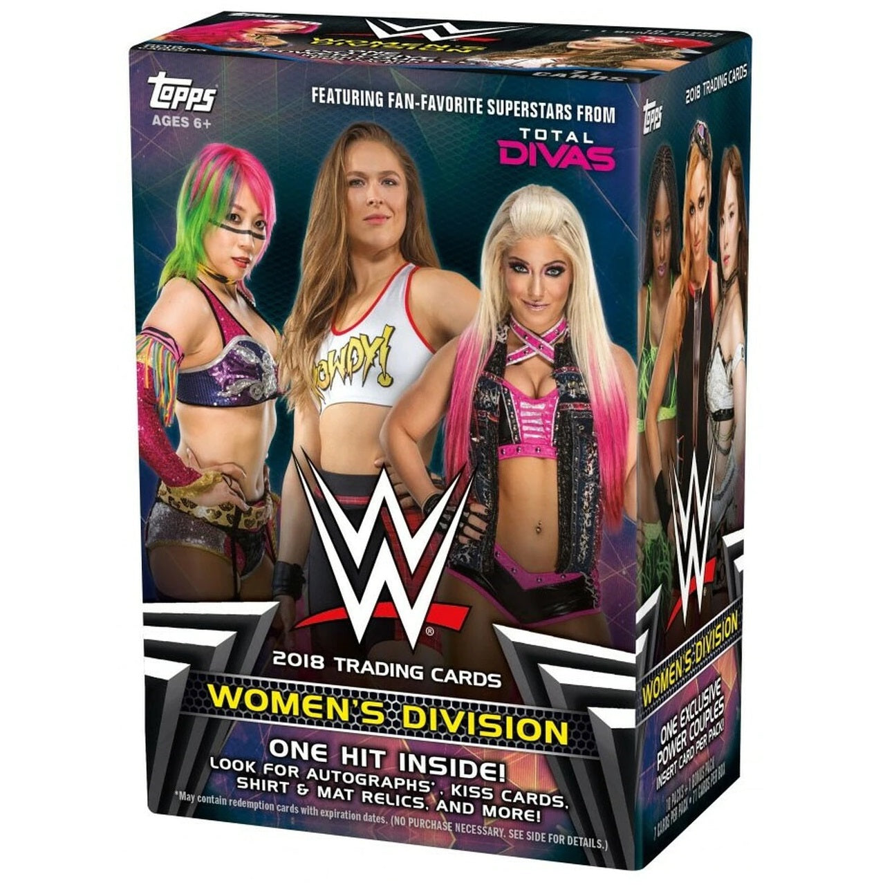 2018 Topps WWE Women's Division Trading Card Blaster Box - Fugitive Toys