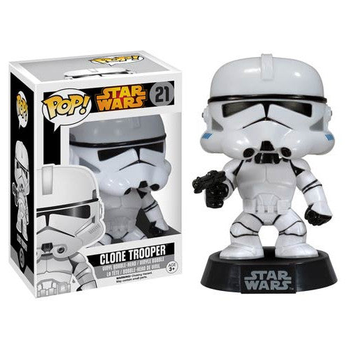 Star Wars Pop! Vinyl Bobblehead Clone Trooper [Re-Release] - Fugitive Toys