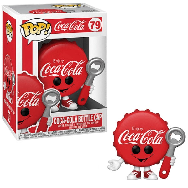 Ad Icons Pop! Vinyl Figure Coke Coca Cola Bottle Cap [79] - Fugitive Toys