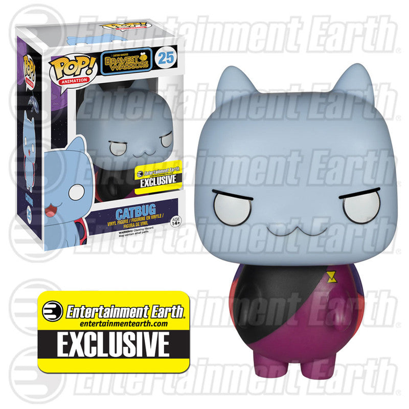 Cartoon Hangover Bravest Warriors Pop! Vinyl Figure Commander Catbug [Entertainment Earth Exclusive] - Fugitive Toys