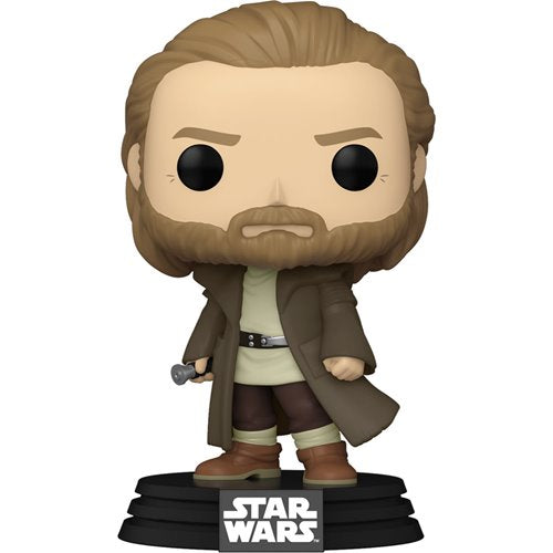 Star Wars Pop! Deluxe Vinyl Figure Obi-Wan Kenobi [538] - Fugitive Toys