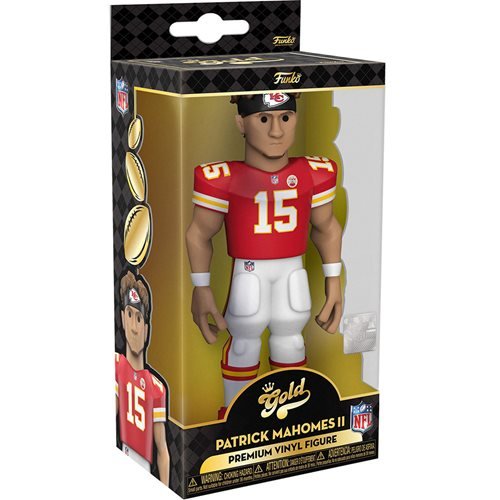 Funko Vinyl Gold Premium Figure: NFL Chief Patrick Mahomes - Fugitive Toys