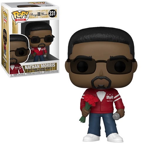 Boyz II Men Rocks Pop! Vinyl Figure Nathan Morris [231] - Fugitive Toys