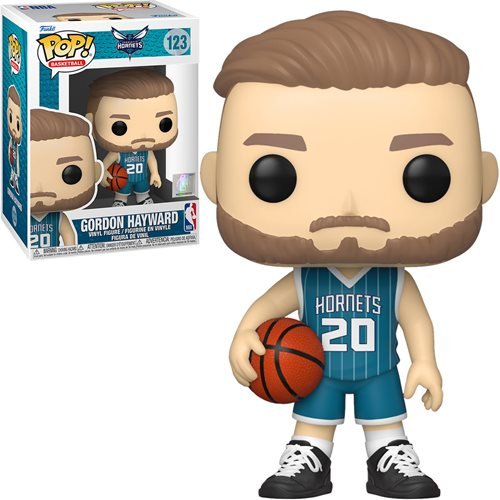 NBA Pop! Vinyl Figure Gordon Hayward Teal Jersey (Hornets) [123] - Fugitive Toys