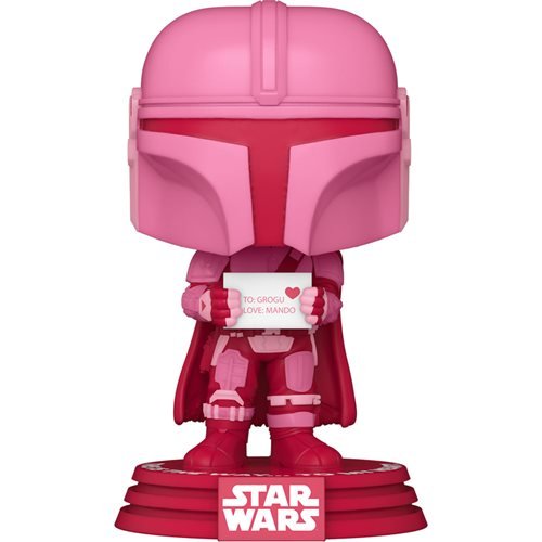 Star Wars Valentines Pop! Vinyl Figure The Mandalorian [495] - Fugitive Toys