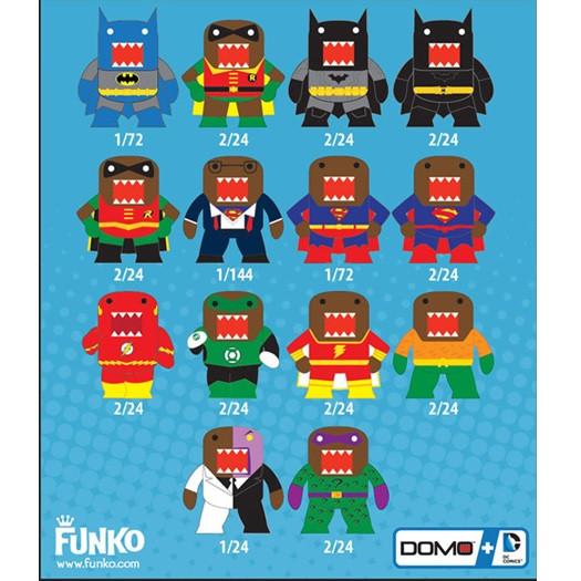 Domo+DC Mystery Minis: (1 Blind Box) - Fugitive Toys