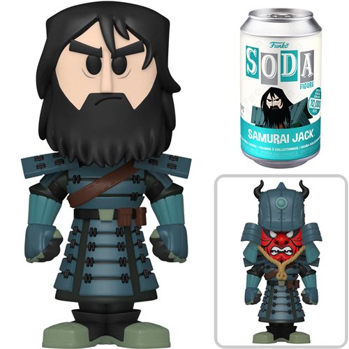 Funko Vinyl Soda Figure: Samurai Jack Armored - Fugitive Toys