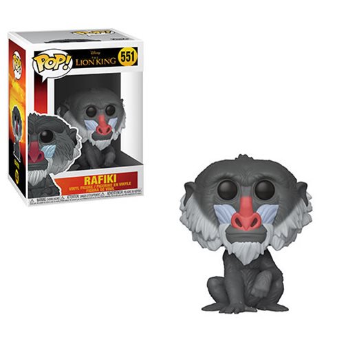 Disney Pop! Vinyl Figure Rafiki [The Lion King Live Action] [551] - Fugitive Toys