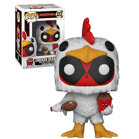 Deadpool Pop! Vinyl Figures Chicken Deadpool [323] - Fugitive Toys