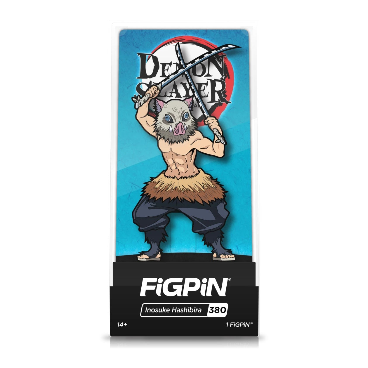 Demon Slayer: FiGPiN Enamel Pin Inosuke Hashibira [380] - Fugitive Toys