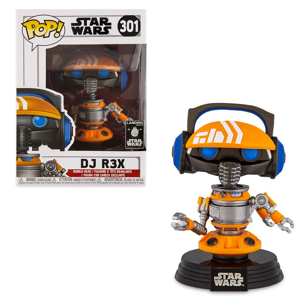 Star Wars Galaxy's Edge Pop! Vinyl Bobblehead DJ R3X [301] - Fugitive Toys