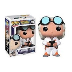 Back To The Future Pop! Vinyl Figure Dr. Emmett Brown [50] - Fugitive Toys