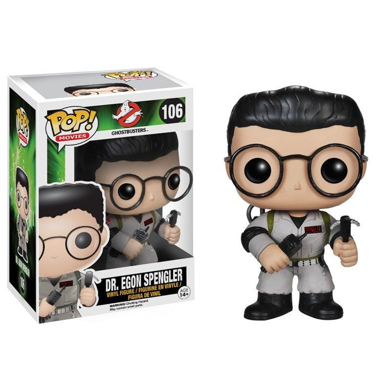 Movies Pop! Vinyl Figure Dr. Egon Spengler [Ghostbusters] - Fugitive Toys