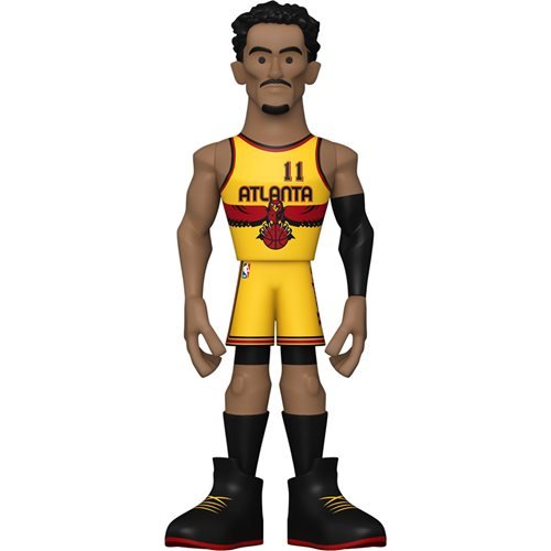 Funko Vinyl Gold Premium Figure: NBA Hawks Trae Young (Alternate Uniform) - Fugitive Toys