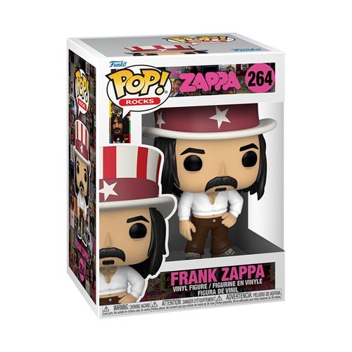 Zappa Rocks Pop! Vinyl Figure Frank Zappa [264] - Fugitive Toys