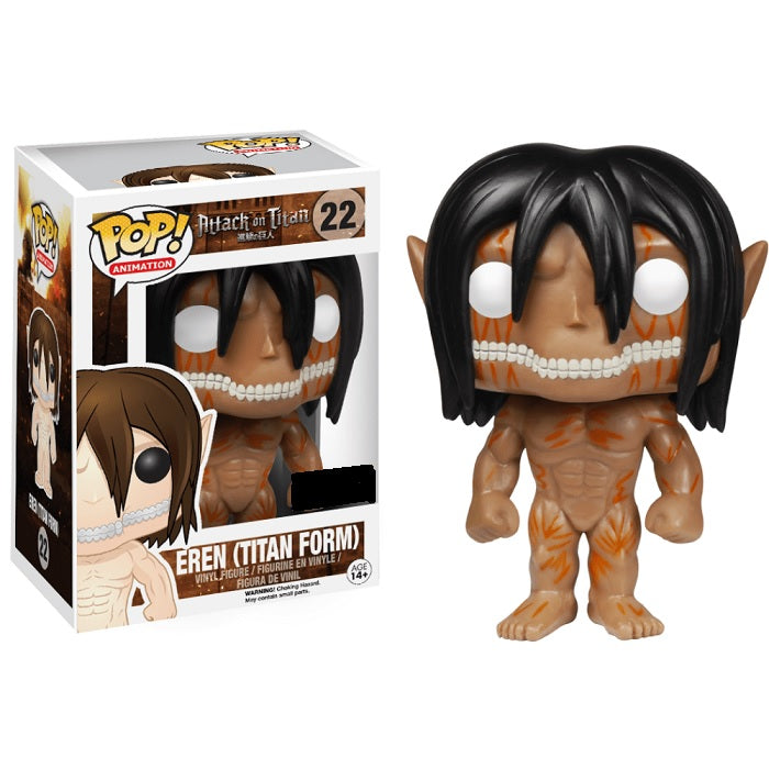 Attack on Titan Pop! Vinyl Figure Eren (Titan Form) (Rage) [22] - Fugitive Toys