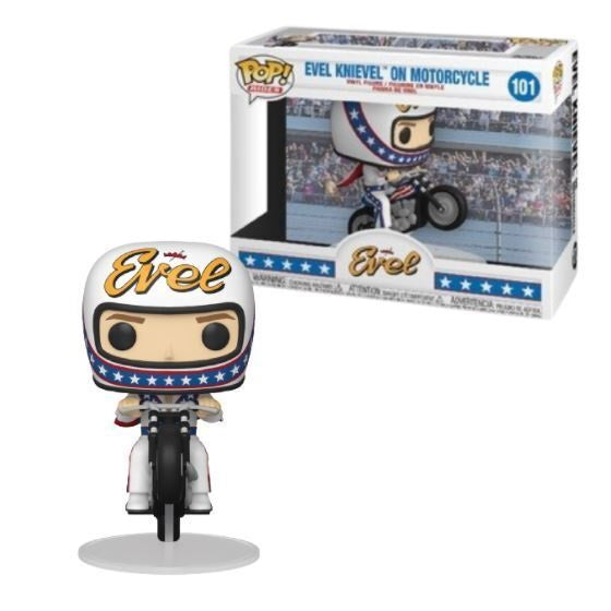 Pop! Rides Evel Knievel on Motorcycle [101] - Fugitive Toys