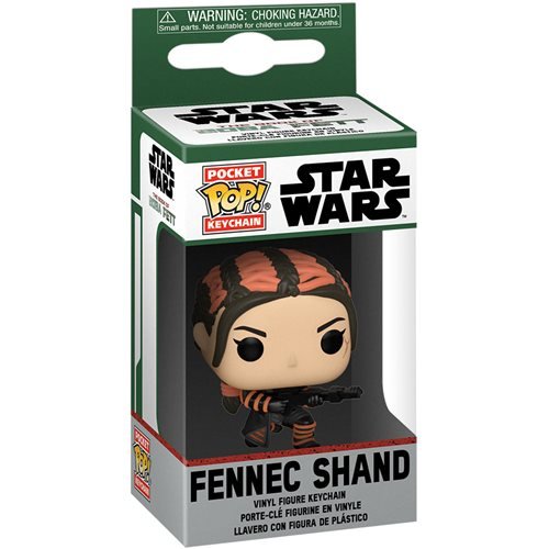 Star Wars Book of Boba Fett Pocket Pop! Keychain Fennec Shand - Fugitive Toys