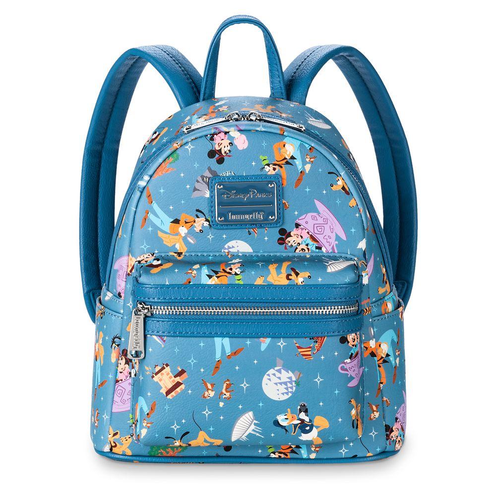 Loungefly x Disney Parks Mickey Mouse and Friends Mini Backpack