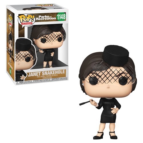 Parks and Recreation Pop! Vinyl Figure Janet Snakehole [1148] - Fugitive Toys