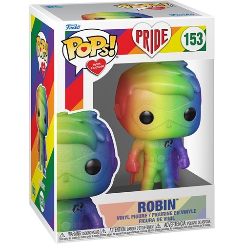 DC Heroes Pop! Vinyl Figure Pride Robin [153] - Fugitive Toys