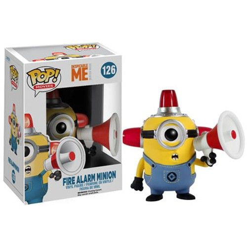 Despicable Me 2 Pop! Vinyl Figure Fire Alarm Minion - Fugitive Toys